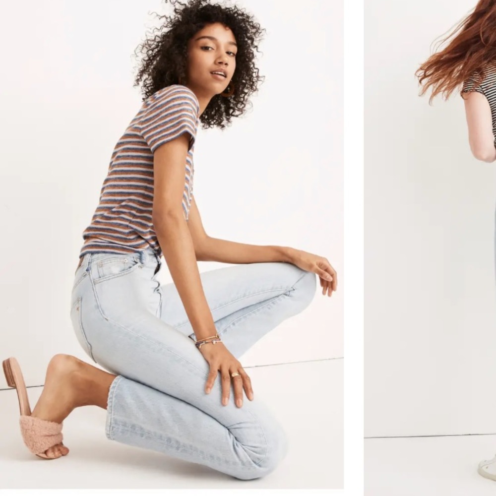 Madewell Perfect Summer Jean in Fitzgerald wash